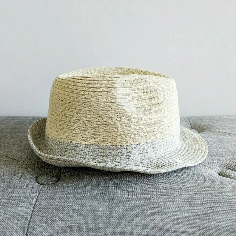 Toddler Straw Hat Fedora 24m